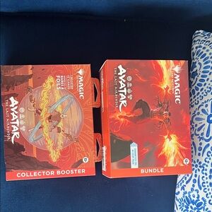 Magic Avatar Collector Booster and Bundle Set - Red and Black